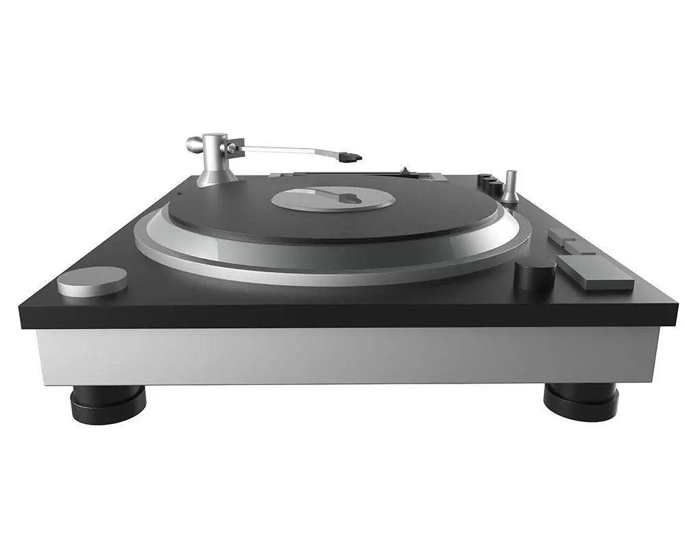 dj turntable disco dance music 3D model