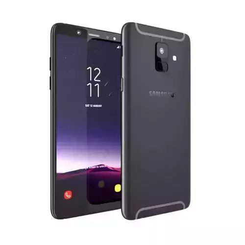 Galaxy A6 2018 3D model