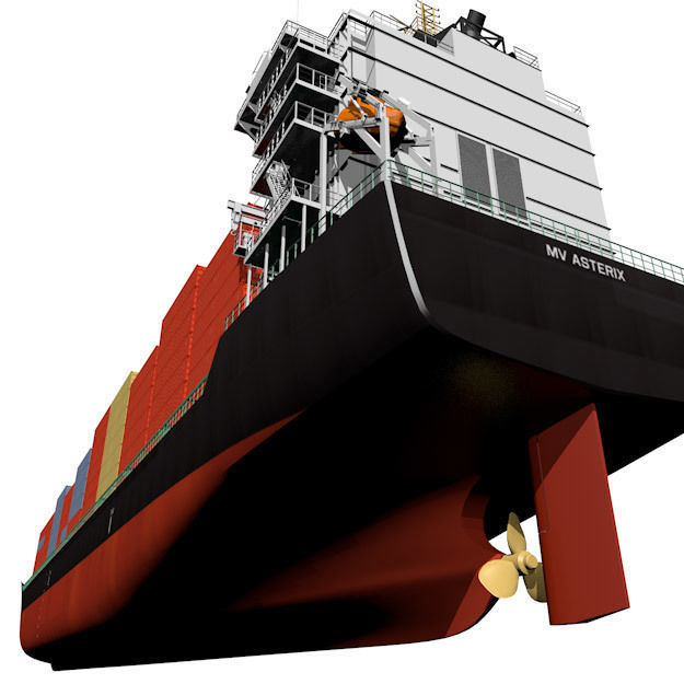 Container vessel 3D model_29