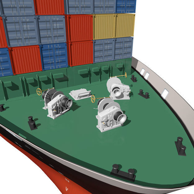 Container vessel 3D model_9