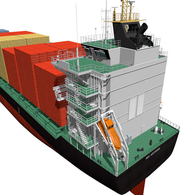 Container vessel 3D model_27