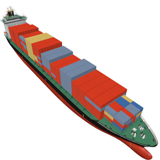 Container vessel 3D model_6