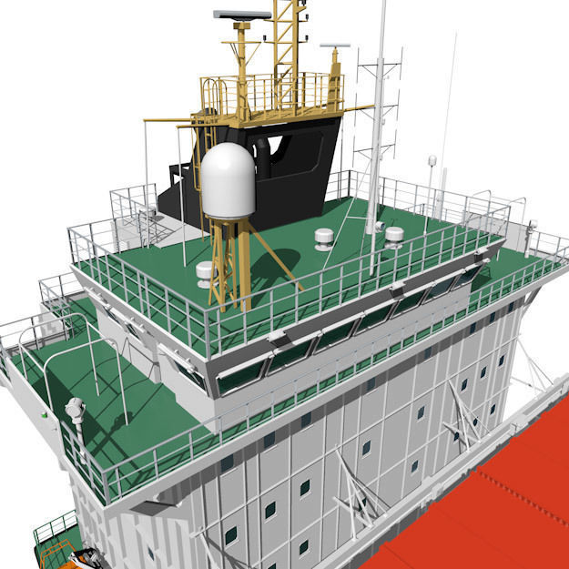 Container vessel 3D model_13