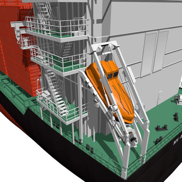 Container vessel 3D model_25