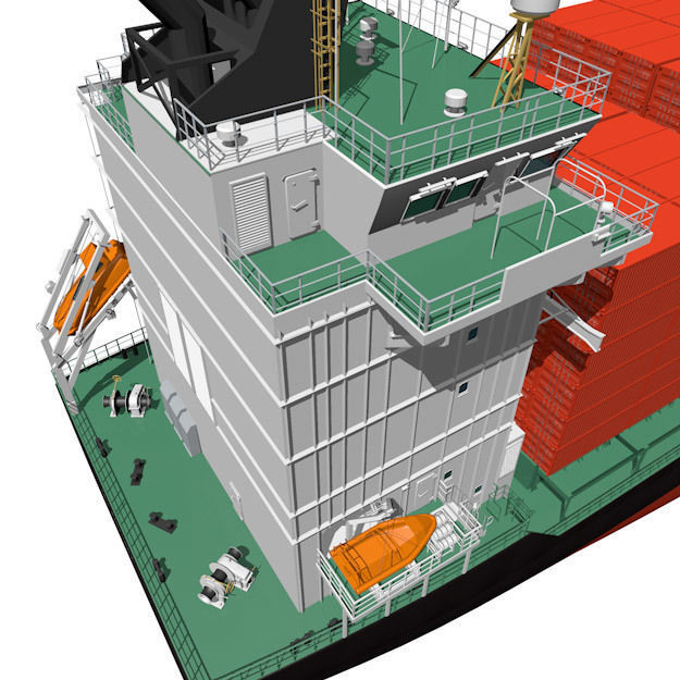 Container vessel 3D model_18