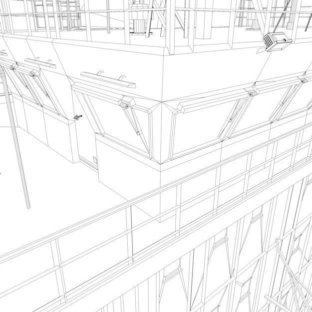 Container vessel 3D model_16