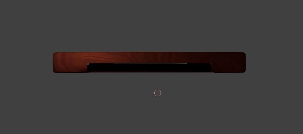 Wood Pallet Low-poly 3D model_6