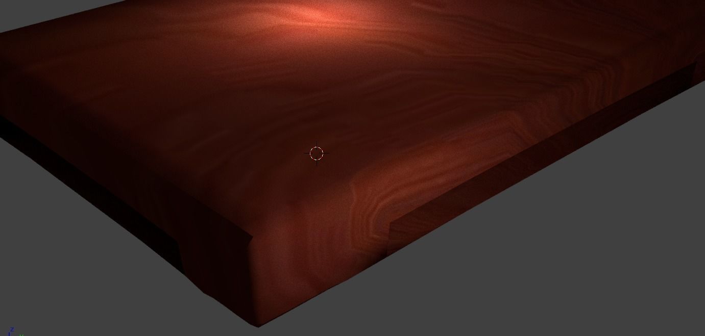 Wood Pallet Low-poly 3D model_8