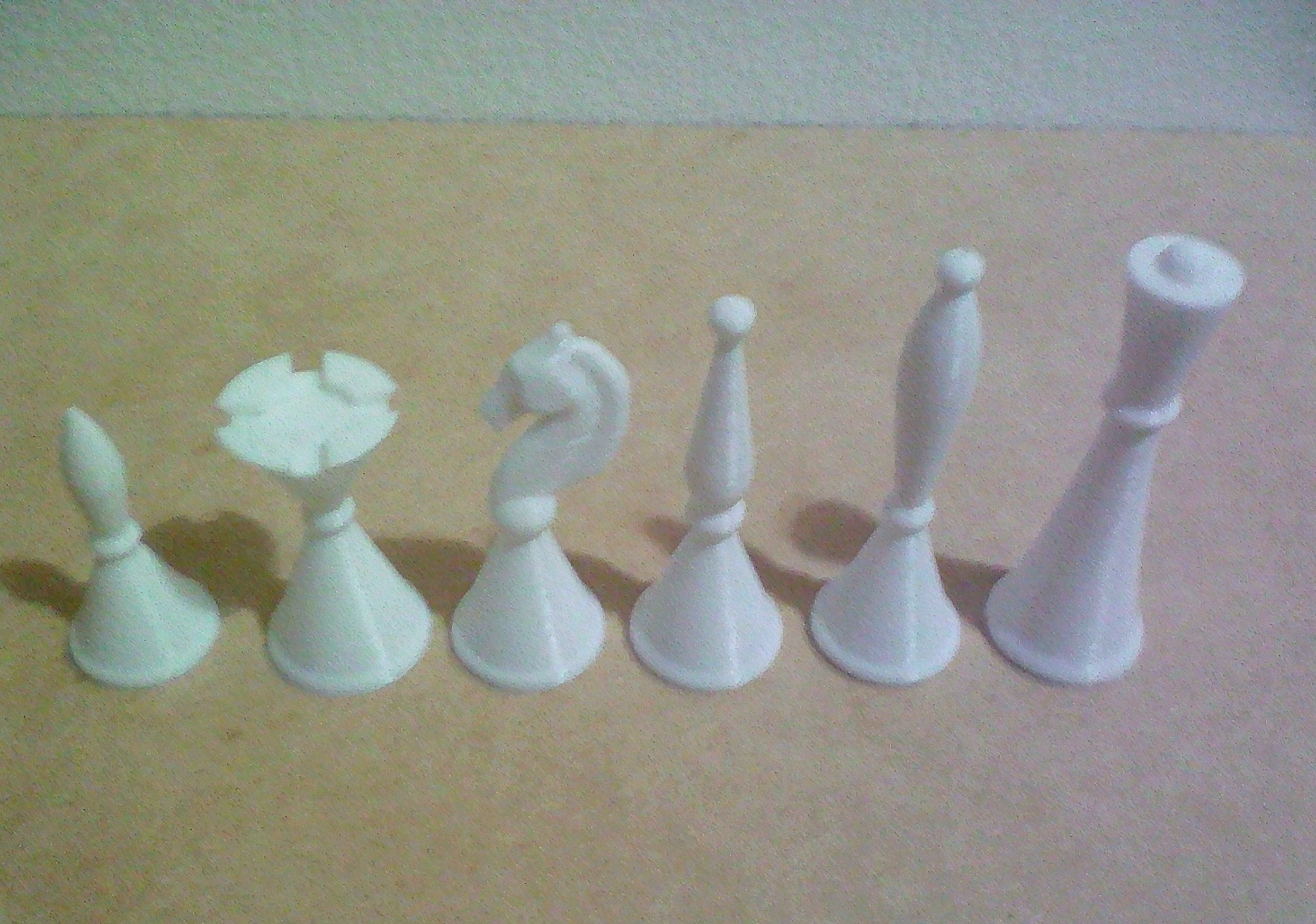 3d Printable Chess Set in Art Deco Style Blender 3D print model_5