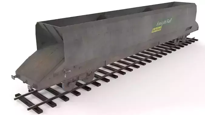 Coal Hopper low poly