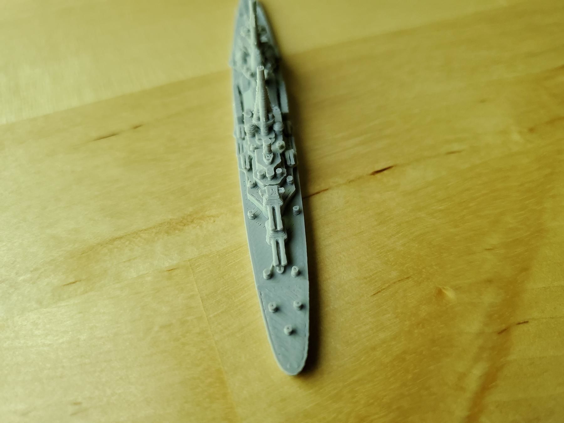 German Admiral Hipper Class Cruiser Warship 3D print model_12