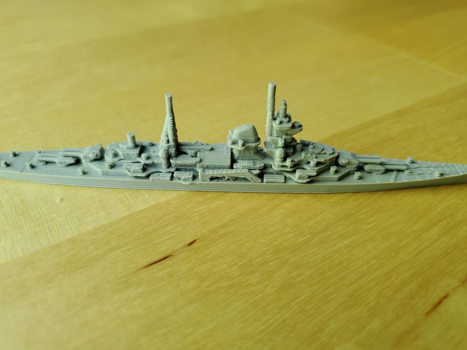 German Admiral Hipper Class Cruiser Warship 3D print model_13