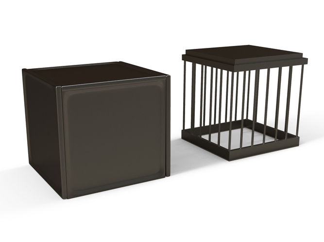 Bad Cages Free low-poly 3D model