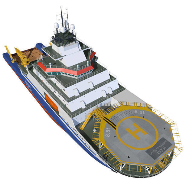 Icebreaker 3D model_4