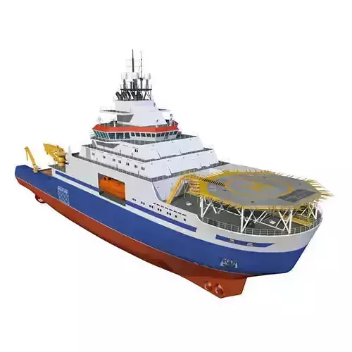 Icebreaker 3D model