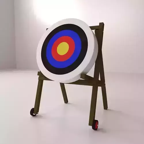 Archery Target 3D model Archery Target 3D model