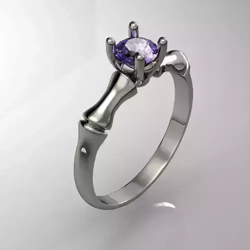 fashion  ring with gem