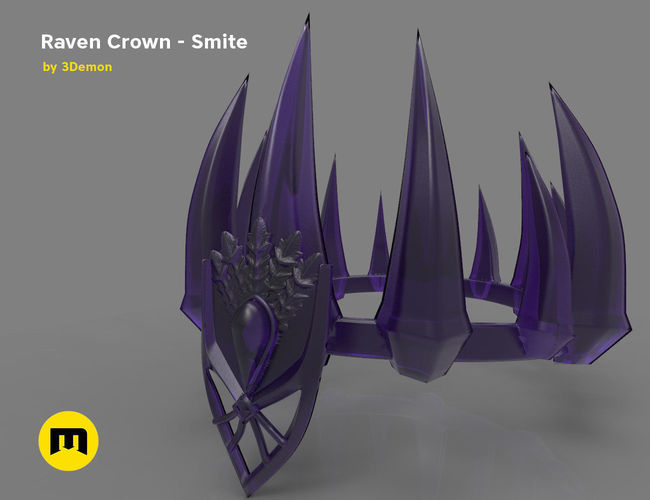 Raven Crown - Smite 3D print model