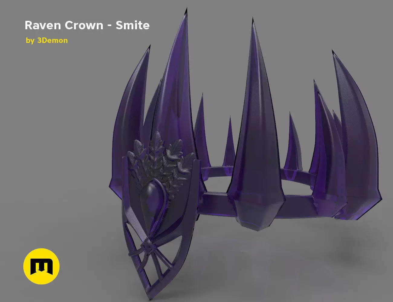 Raven Crown - Smite 3D print model_0