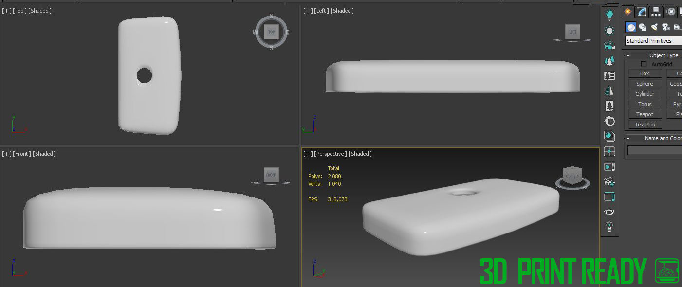 Toilet seat 3D print model_19