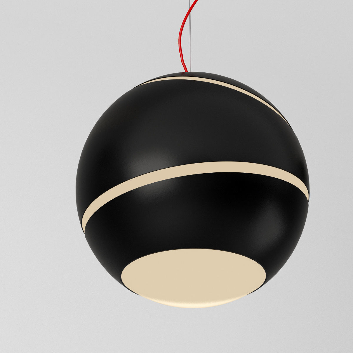 Terzani BOND pendant lamp set  3D model_1