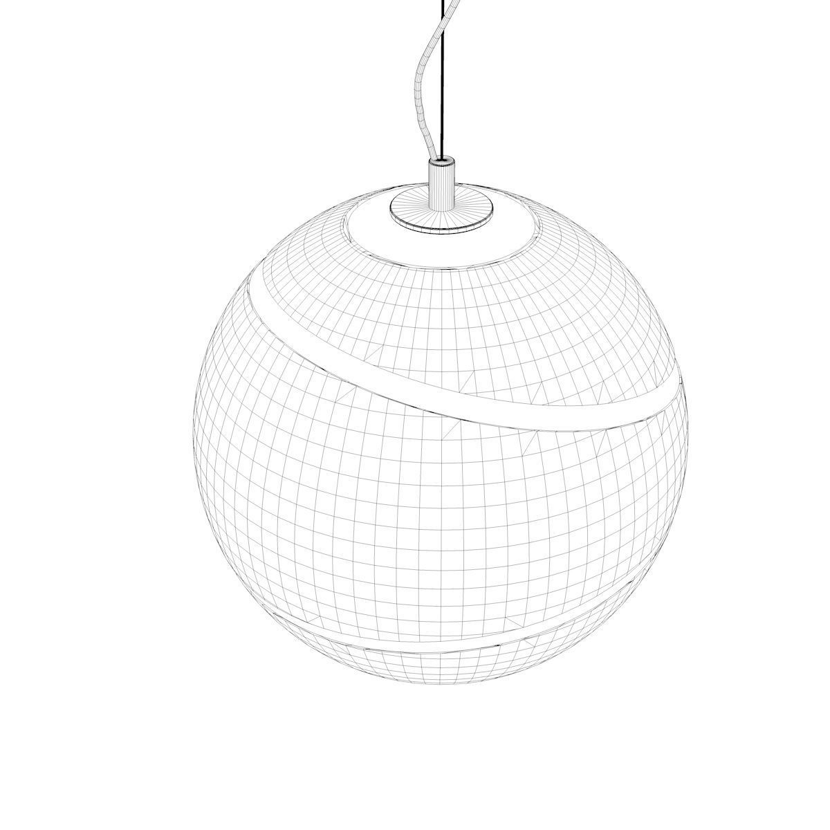 Terzani BOND pendant lamp set  3D model_5