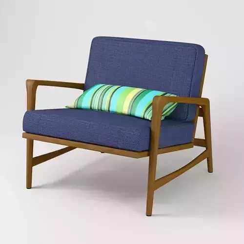 Danish Armchair Teak Mid Century style Sessel