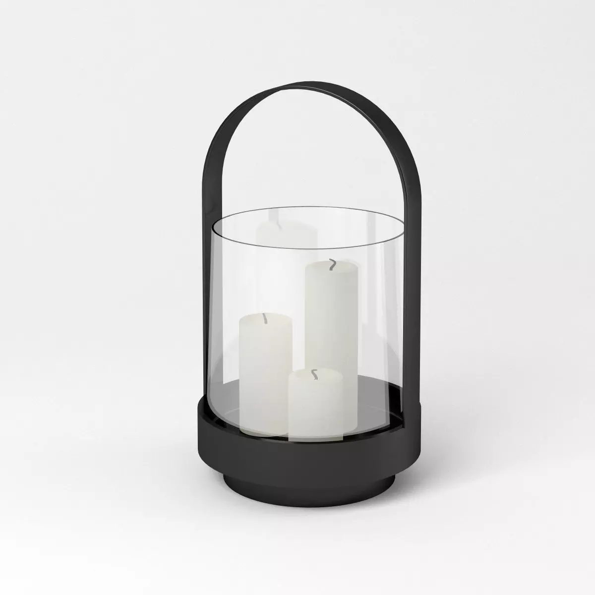Lantern Lambert Luara storm light candles 3D model_0