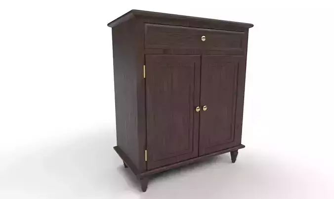 house room cabinet with 2 texture sets