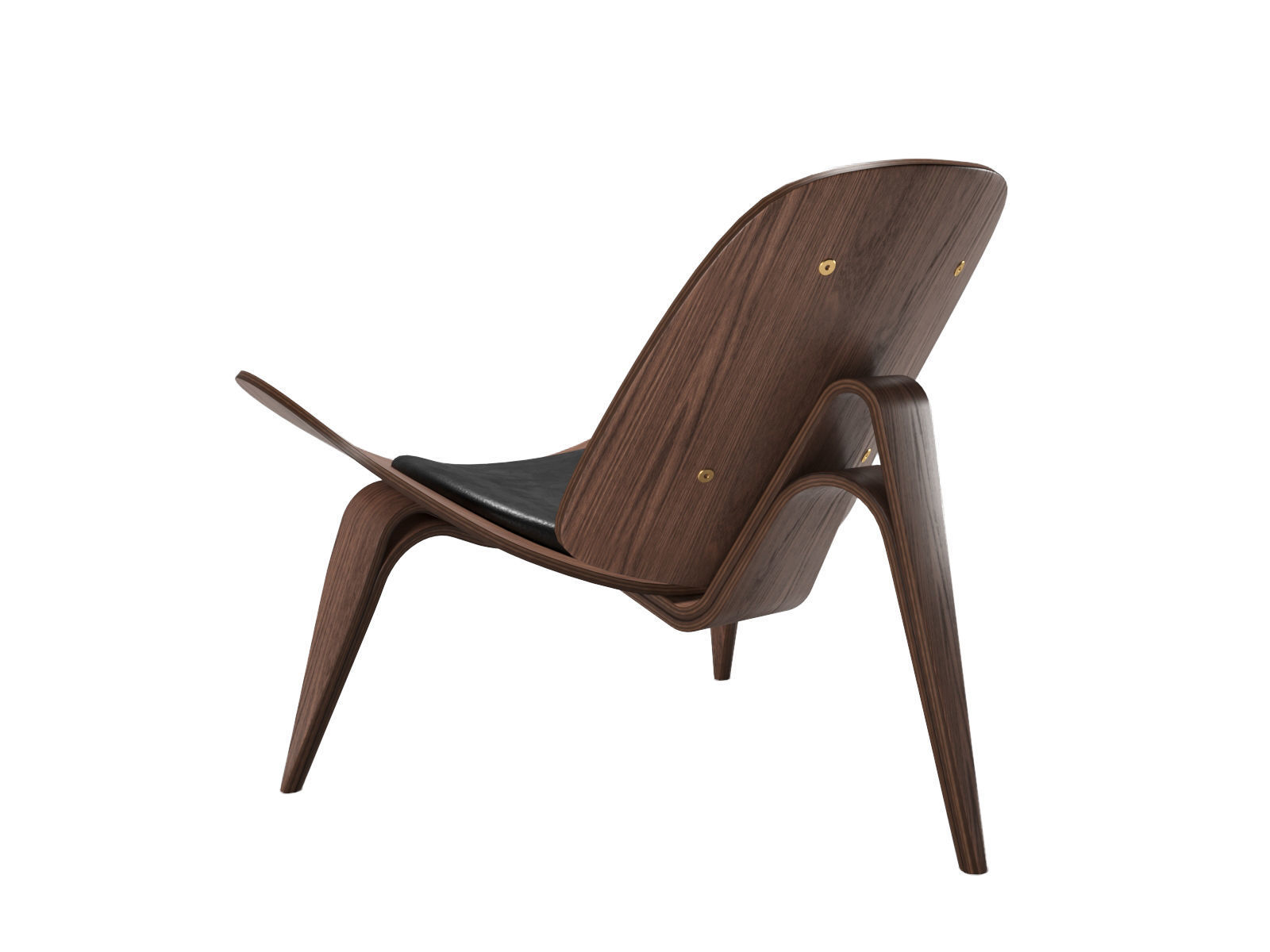 Shell Chair CH07 3D model_2