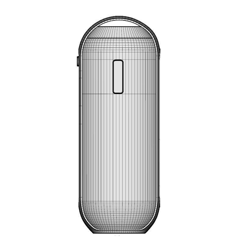 PHILIPS  WIRELESS PORTABLE SPEAKER BLACK 3D model_13