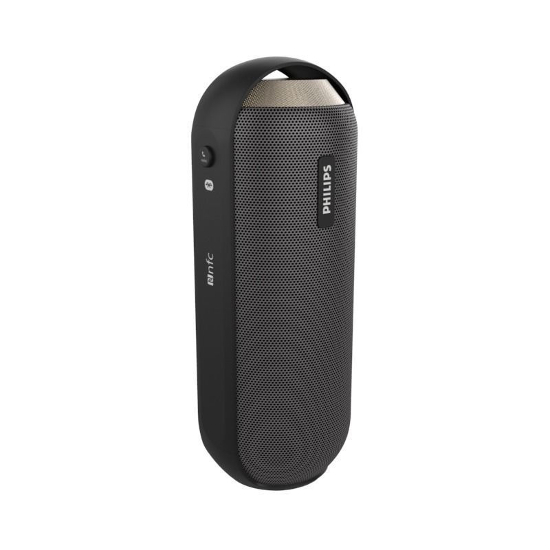 PHILIPS  WIRELESS PORTABLE SPEAKER BLACK 3D model_2