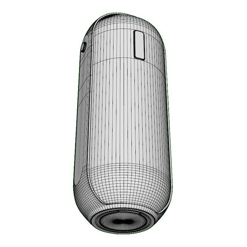 PHILIPS  WIRELESS PORTABLE SPEAKER BLACK 3D model_10