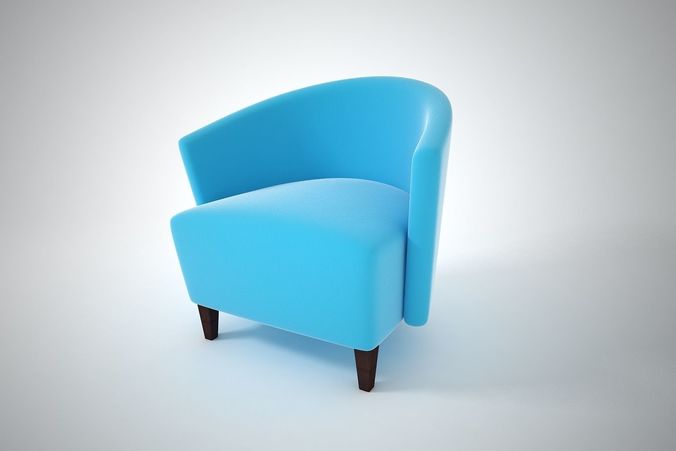 08 CLUP CHAIR 3D model