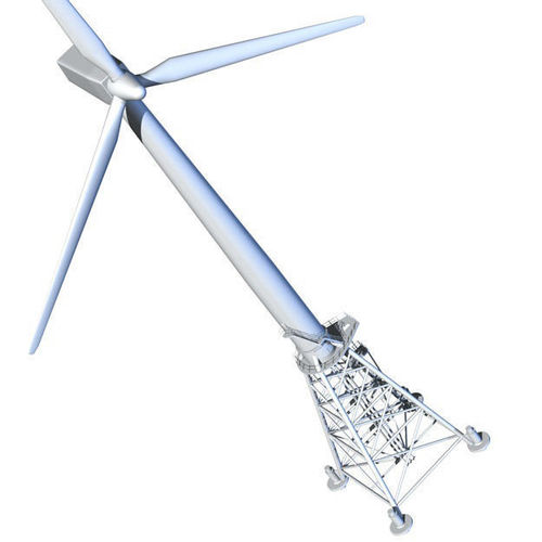 Offshore Wind Turbine 3D model