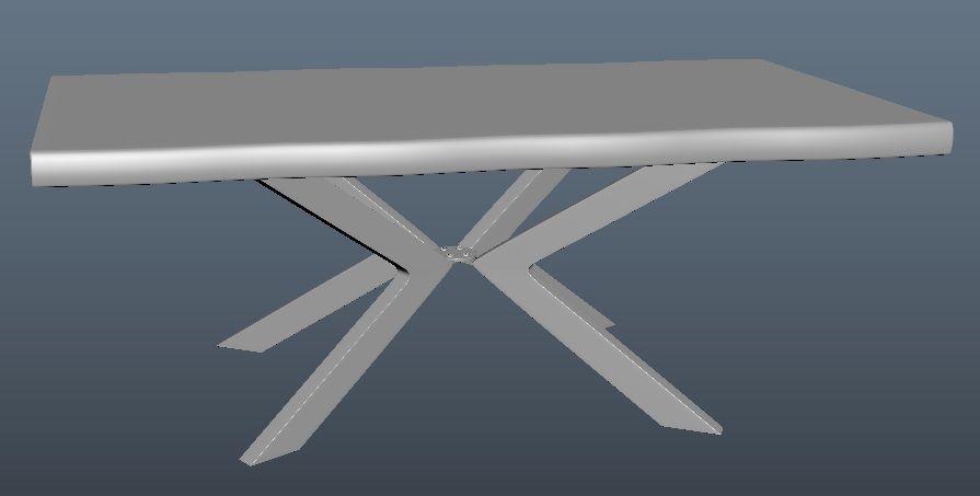 LIVE EDGE POPLAR WOOD AND MDF COFFEE TABLE 3D model_5