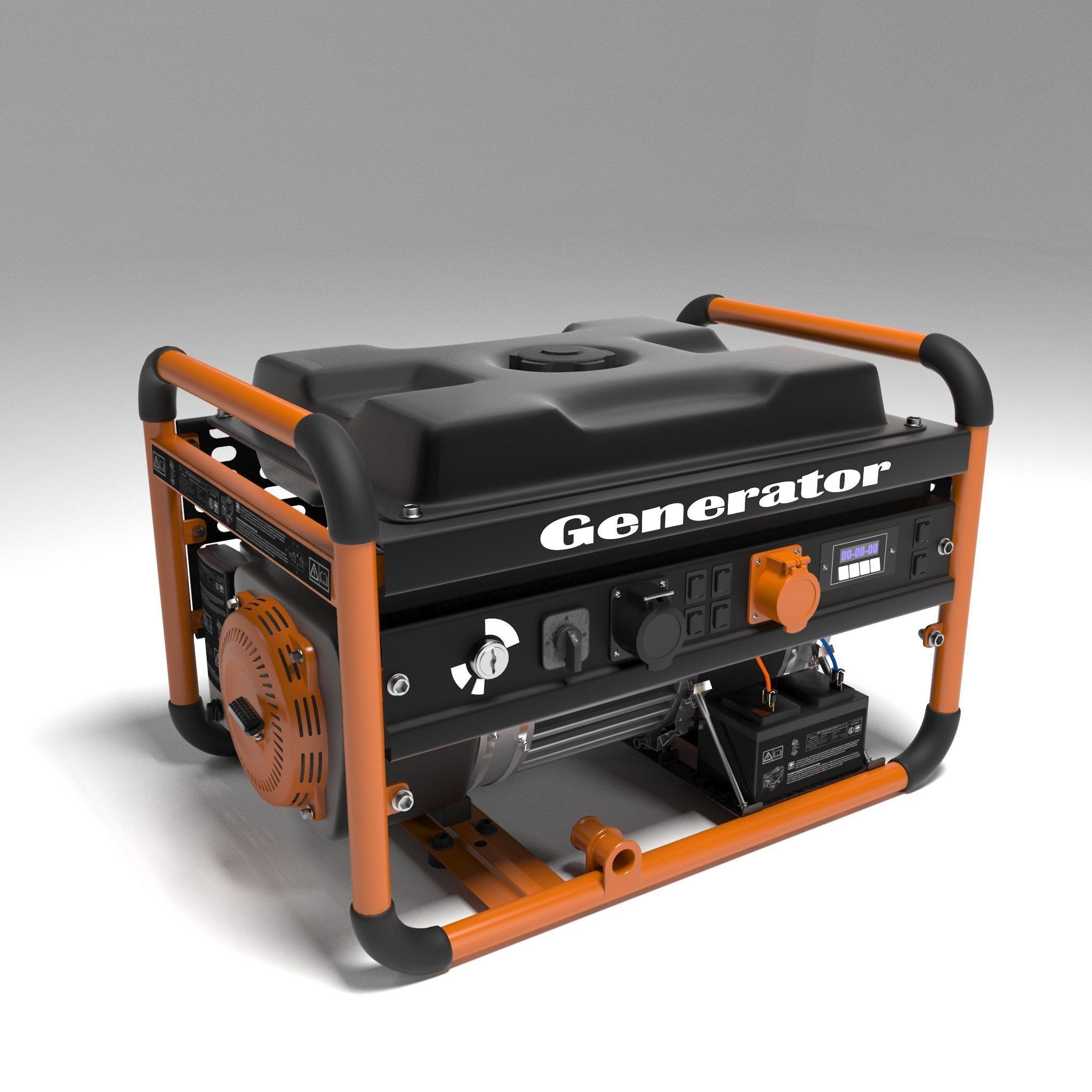 Generator 3D model_0