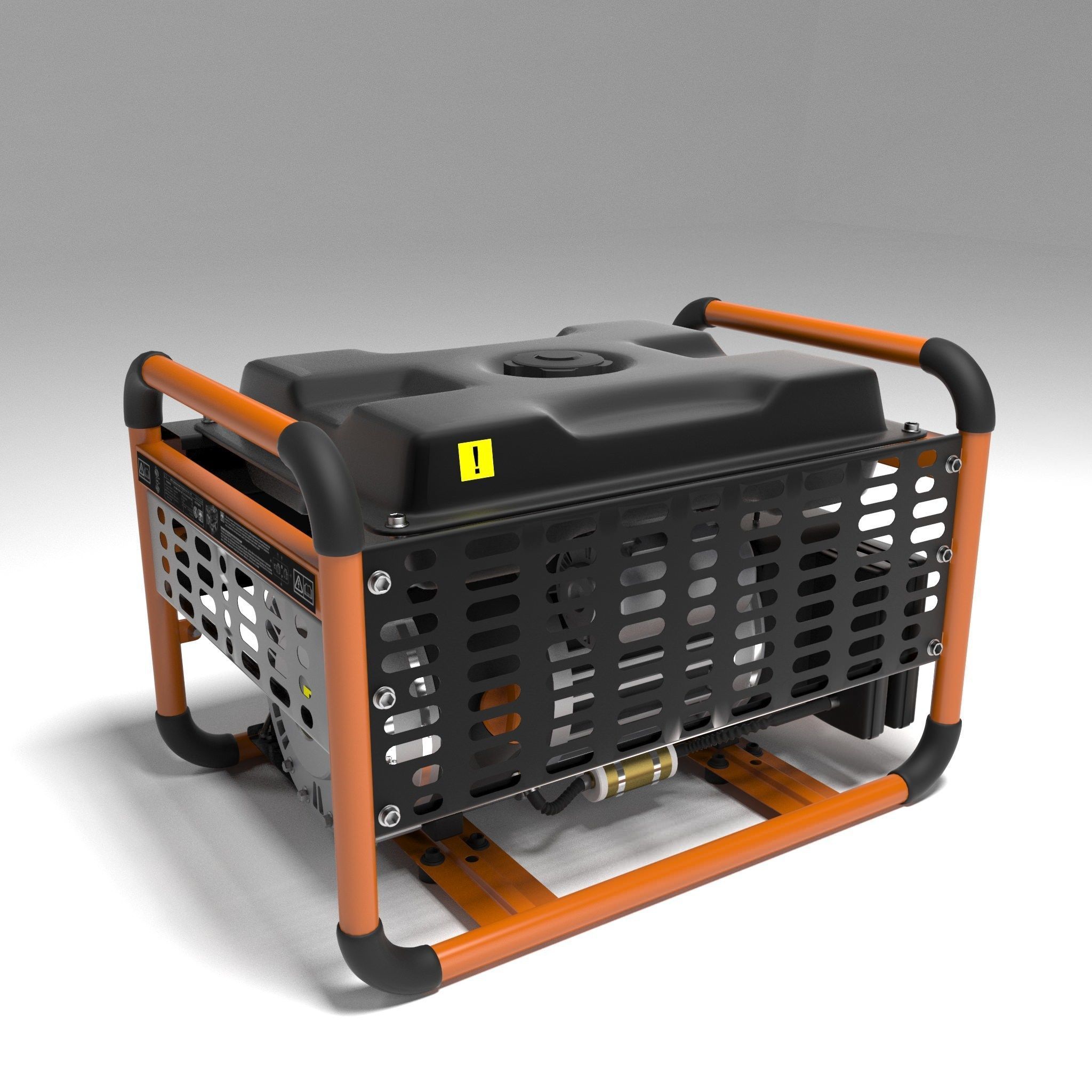 Generator 3D model_4