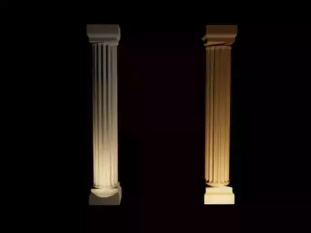 Column two columns in -