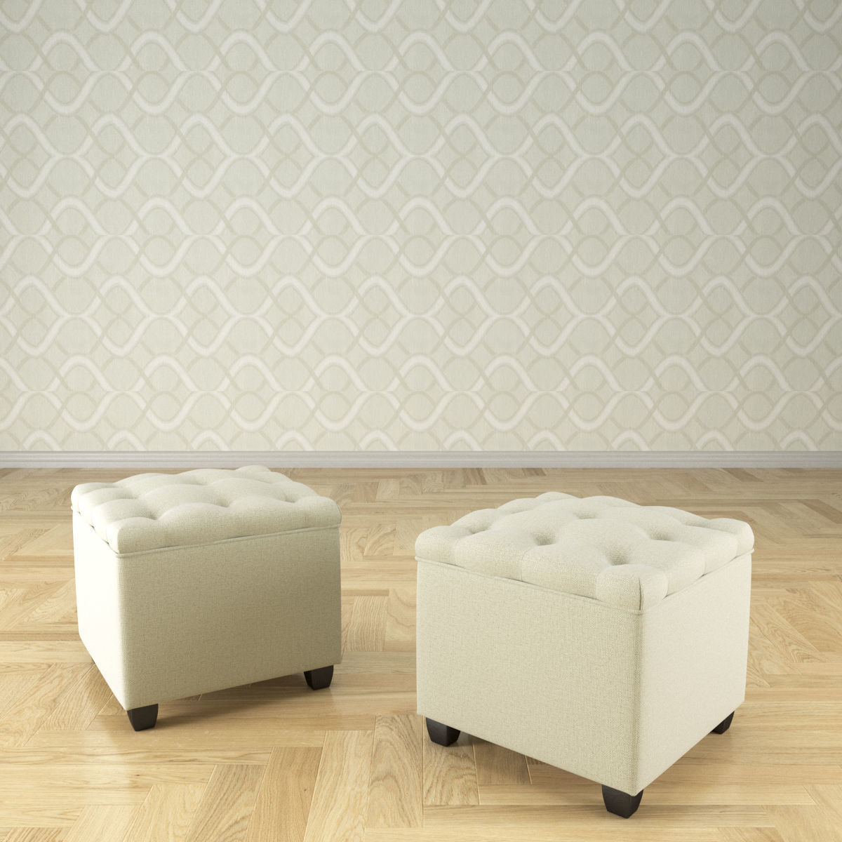 Pouf No 5 3D model_1