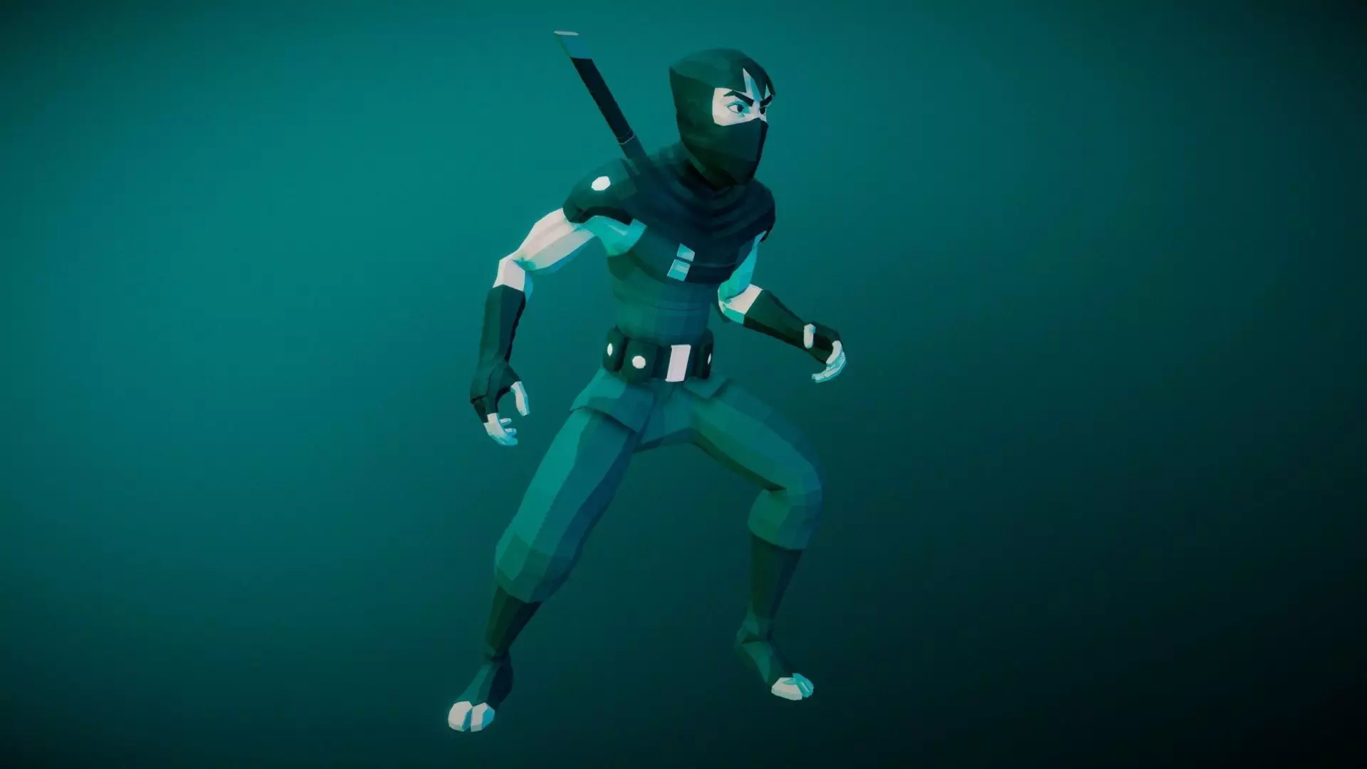 Mark Of Ninja Low-poly 3D model