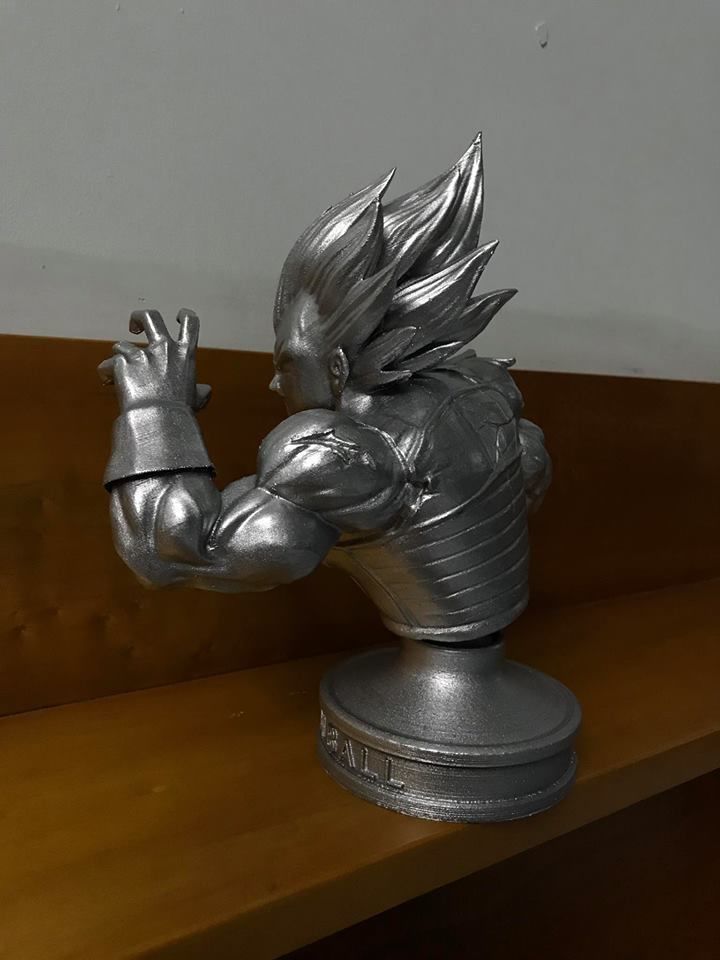 Vegeta - dragonball Z 3D print model 3D print model_31