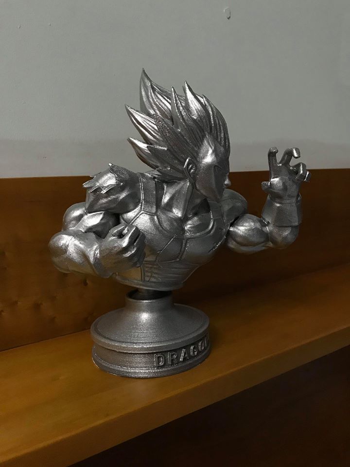 Vegeta - dragonball Z 3D print model 3D print model_35