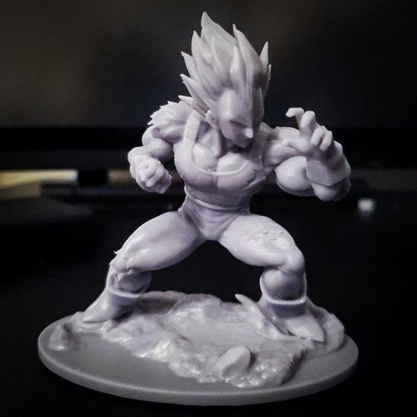Vegeta - dragonball Z 3D print model 3D print model_4
