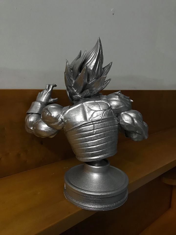 Vegeta - dragonball Z 3D print model 3D print model_33