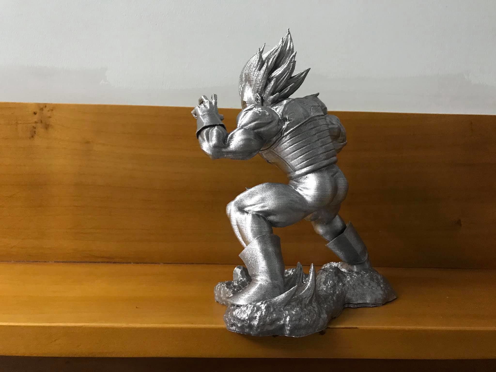 Vegeta - dragonball Z 3D print model 3D print model_36