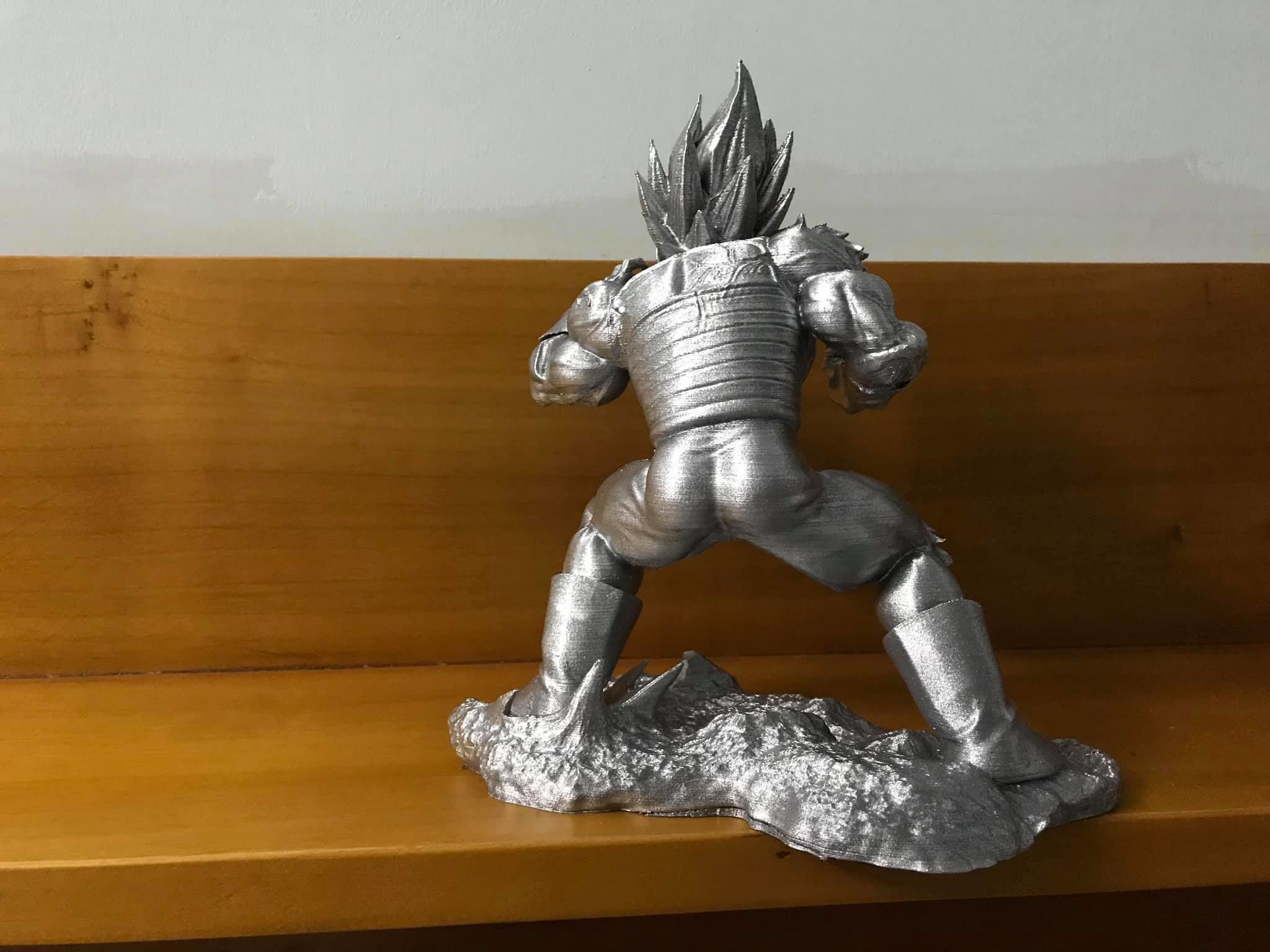 Vegeta - dragonball Z 3D print model 3D print model_37