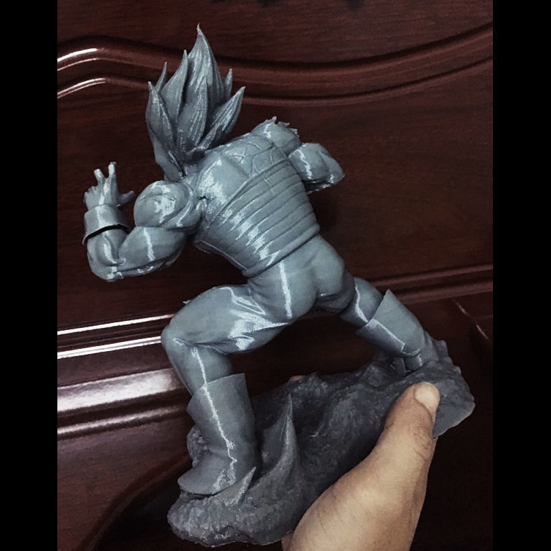 Vegeta - dragonball Z 3D print model 3D print model_24