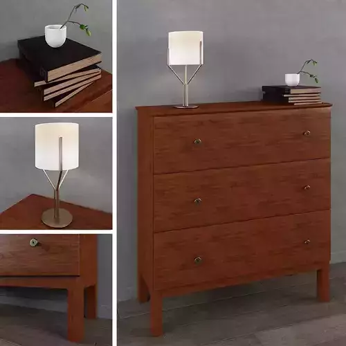 TARVA Chest of 3 drawers 