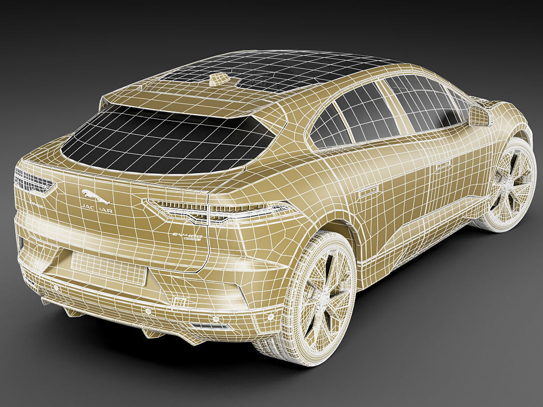 Jaguar I-Pace 2019  3D model_20